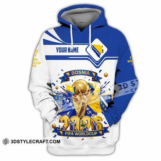 Unisex Shirt - Custom Bosnia 3D Shirt style option 2
