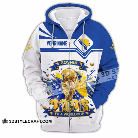 Unisex Shirt - Custom Bosnia 3D Shirt style option 3