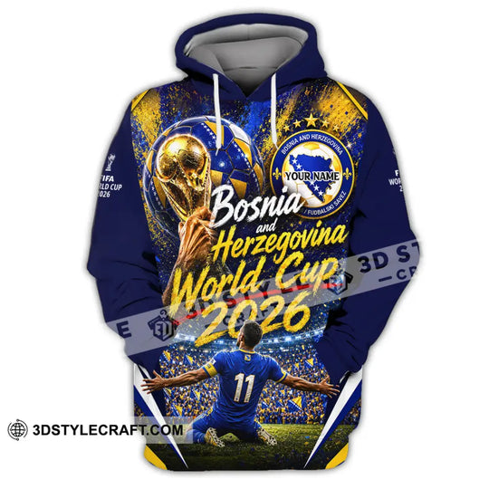 Unisex Shirt - Custom Bosnia And Herzegovina Shirt style option 3