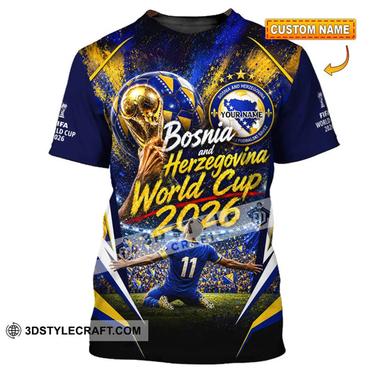 Unisex Shirt - Custom Bosnia And Herzegovina Shirt style option 1
