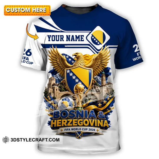 Unisex Shirt - Custom Bosnia And Herzegovina Shirt style option 1