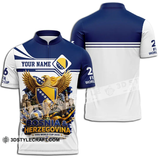 Unisex Shirt - Custom Bosnia And Herzegovina Shirt style option 2