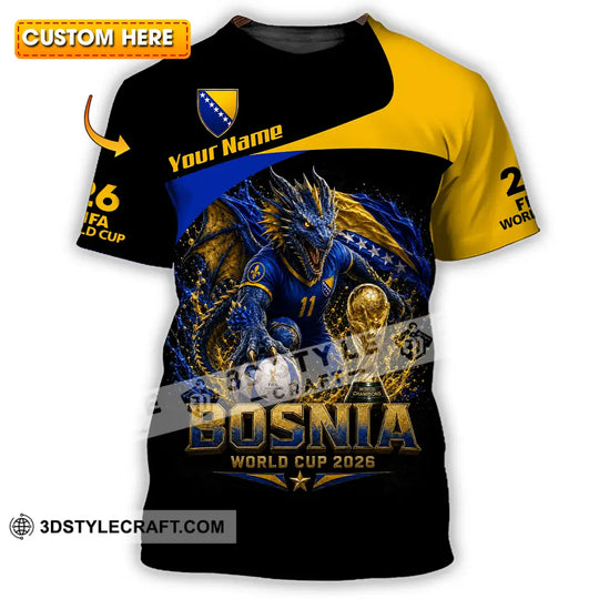 Unisex Shirt - Custom Bosnia Shirt style option 1