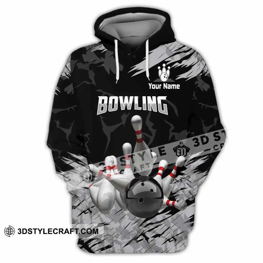 Unisex Shirt - Custom Bowling Shirt - Hoodie / S - T-shirt