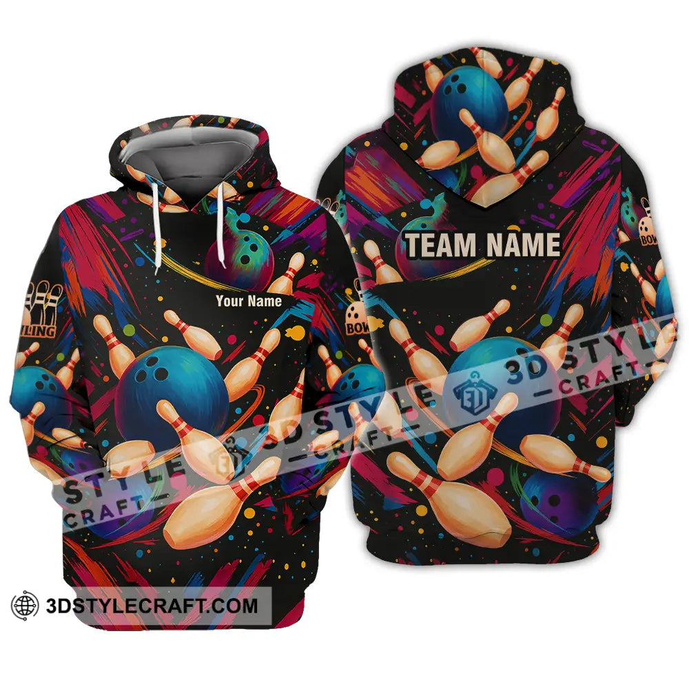 Unisex Shirt - Custom Bowling Shirt Hoodie / S T-shirt