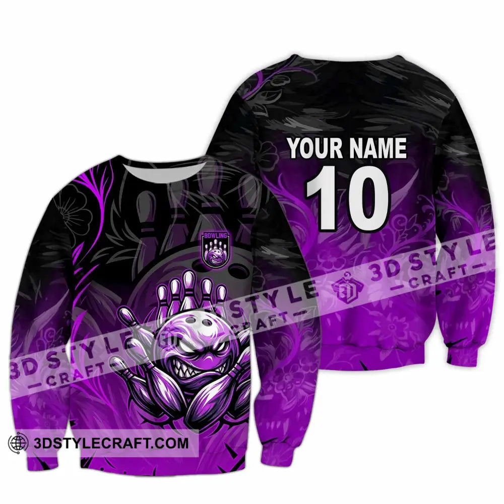 Unisex Shirt - Custom Bowling Shirt - Long Sleeve / S - T-shirt