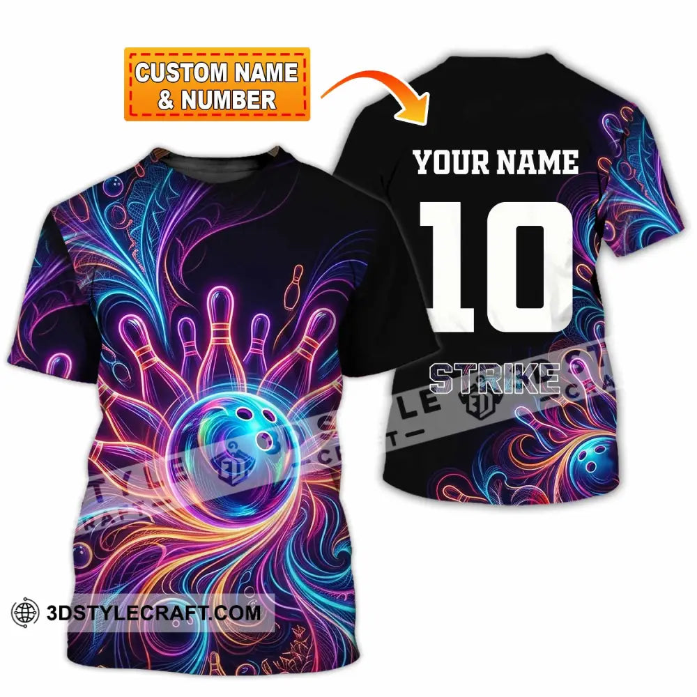 Unisex Shirt - Custom Bowling Shirt - T-shirt