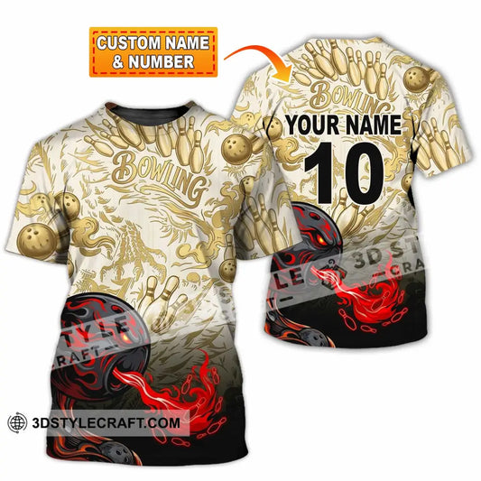 Unisex Shirt - Custom Bowling Shirt - T-shirt