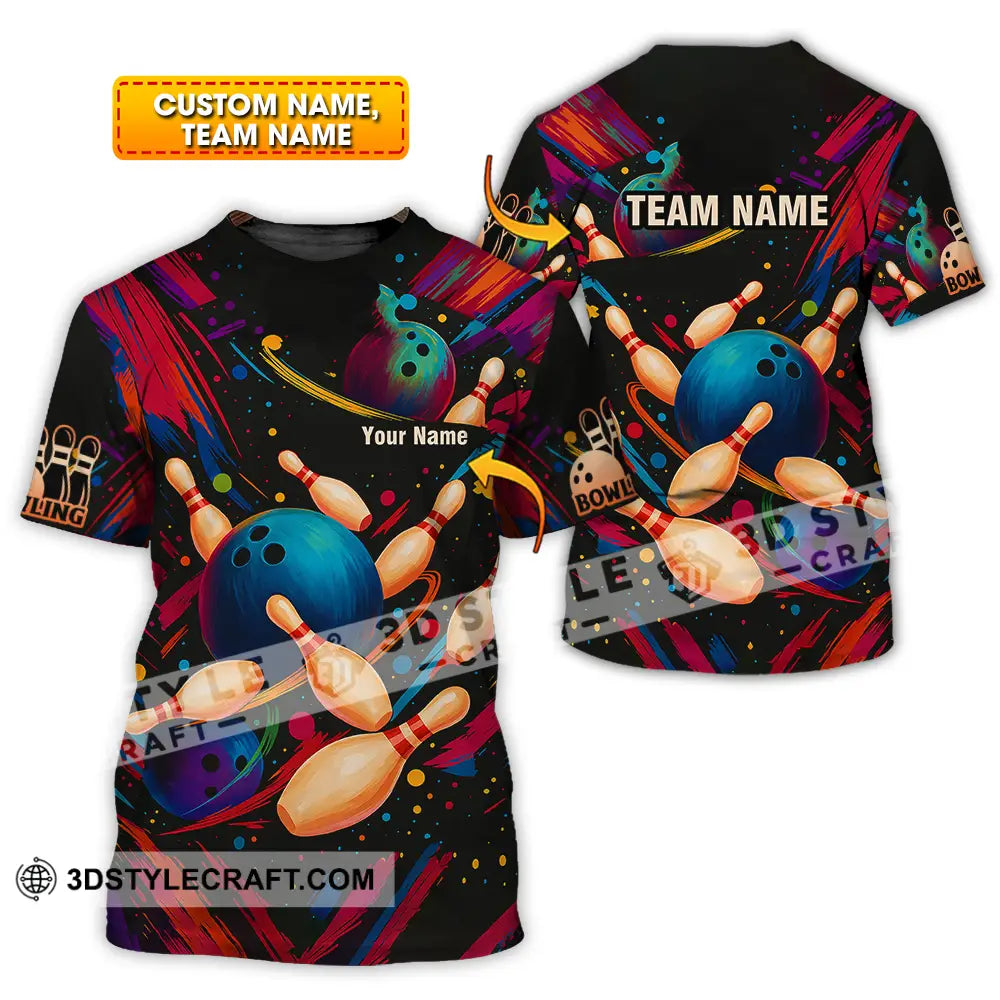 Unisex Shirt - Custom Bowling Shirt T-shirt