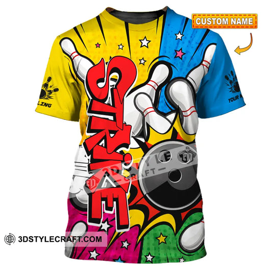 Unisex Shirt - Custom Bowling Shirt - T-shirt
