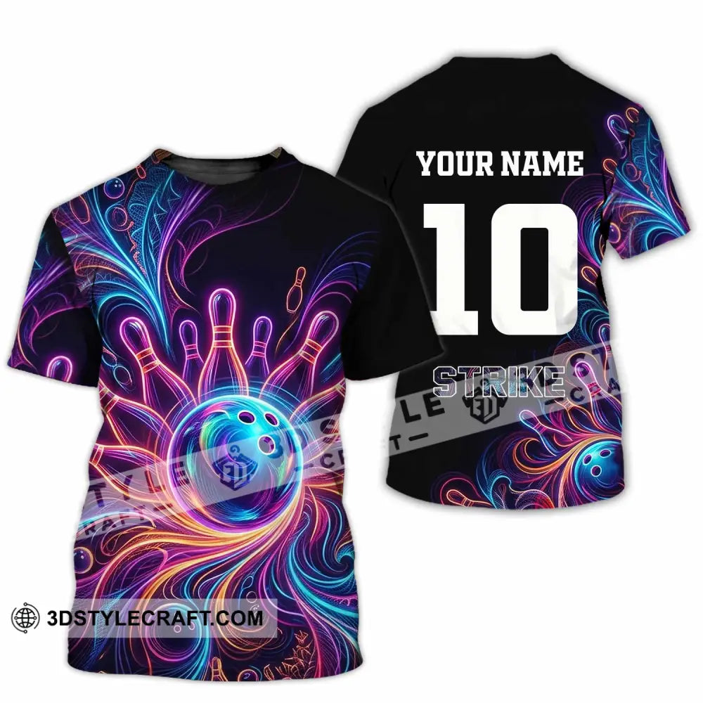 Unisex Shirt - Custom Bowling Shirt - T-Shirt / S - T-shirt