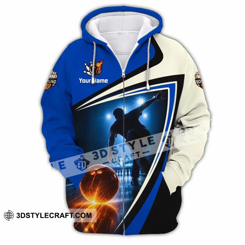 Unisex Shirt - Custom Bowling Shirt - Zipper Hoodie / S - T-shirt