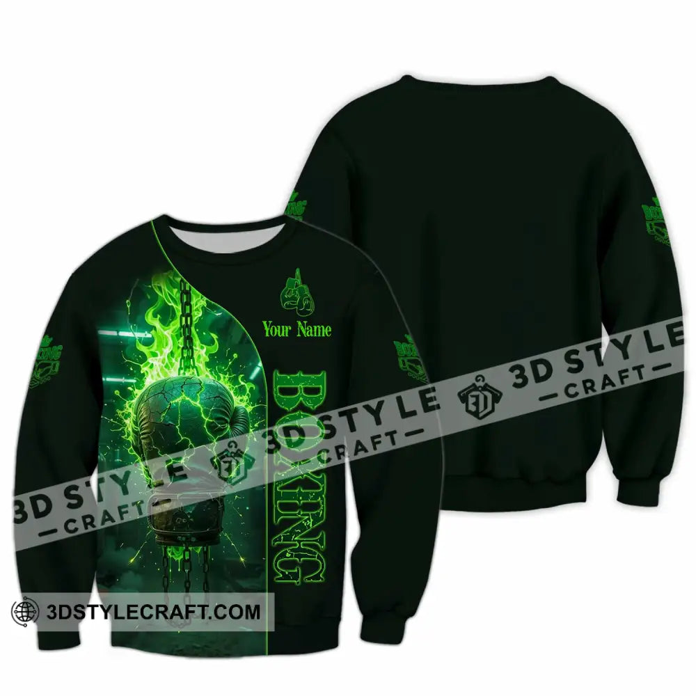Unisex Shirt - Custom Boxing 3D Shirt Long Sleeve / S T-shirt