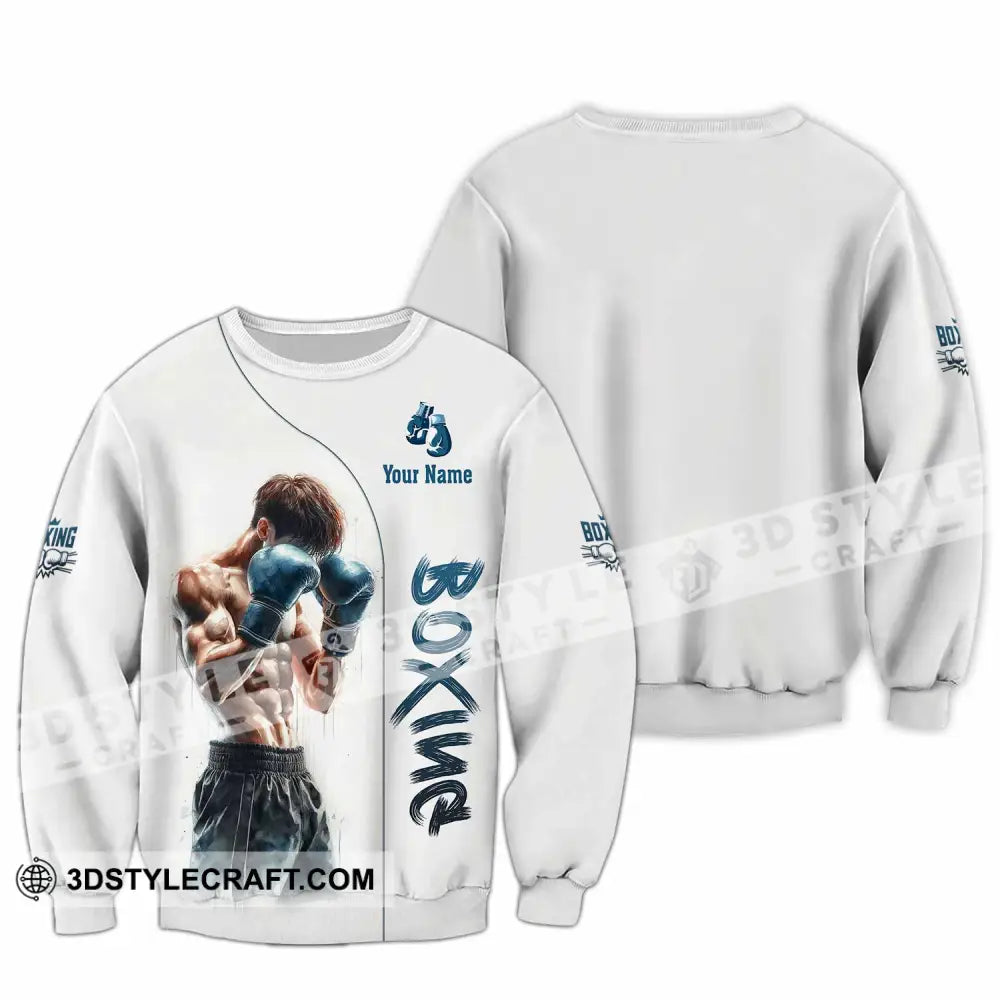 Unisex Shirt - Custom Boxing 3D Shirt Long Sleeve / S T-shirt