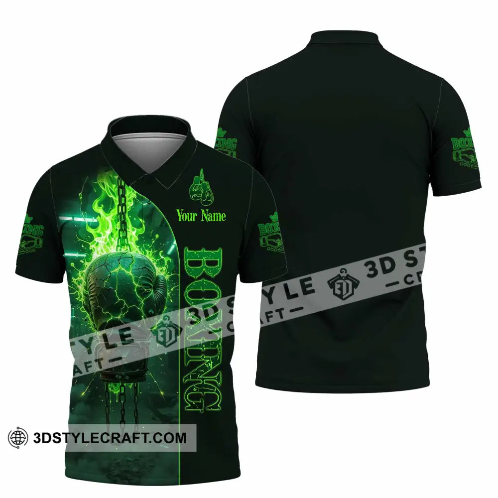 Unisex Shirt - Custom Boxing 3D Shirt Polo Shirt / S T-shirt