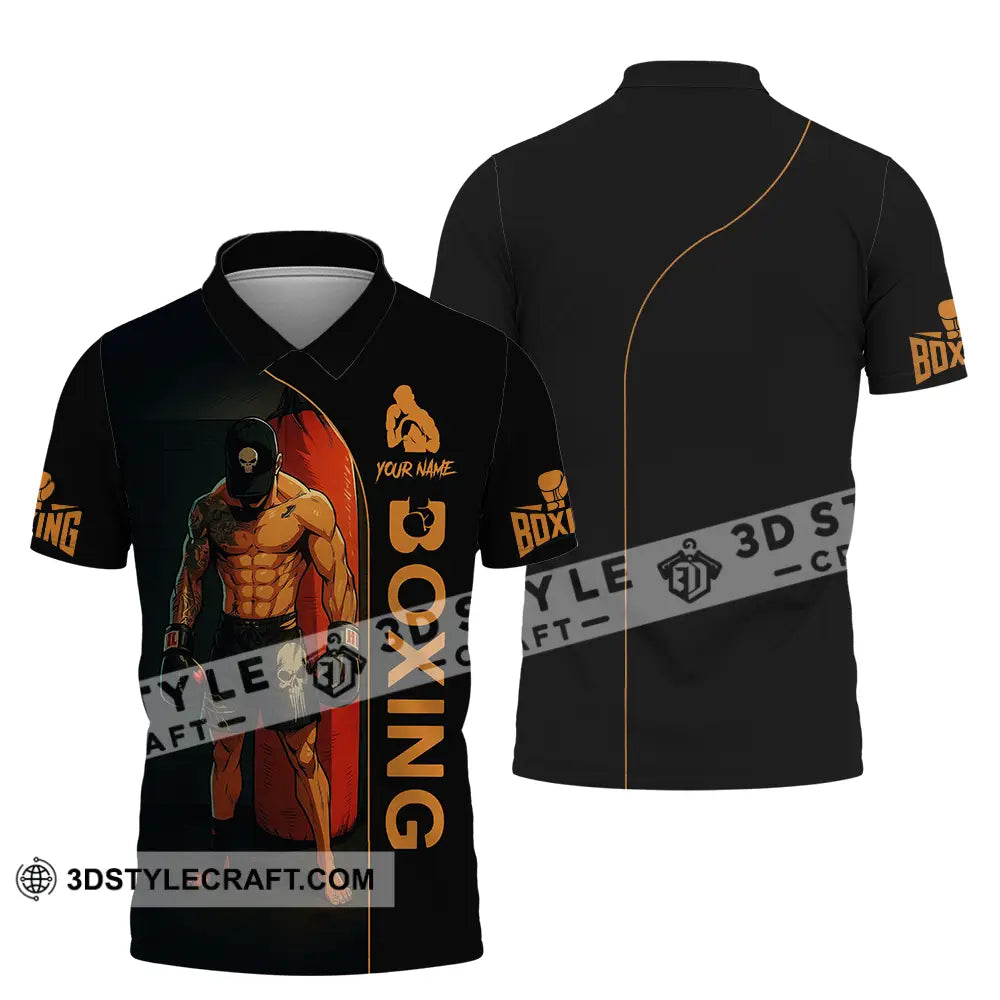 Unisex Shirt - Custom Boxing 3D Shirt Polo Shirt / S T-shirt
