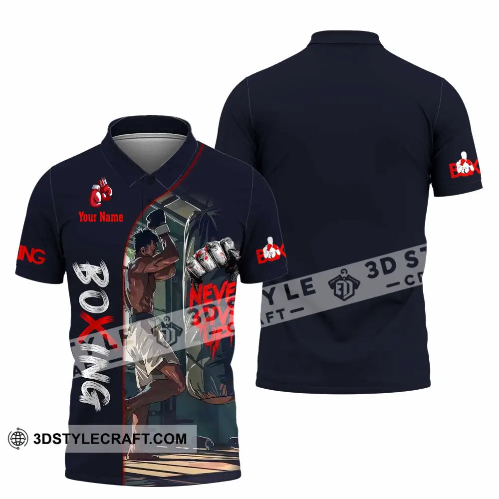 Unisex Shirt - Custom Boxing 3D Shirt Polo Shirt / S T-shirt