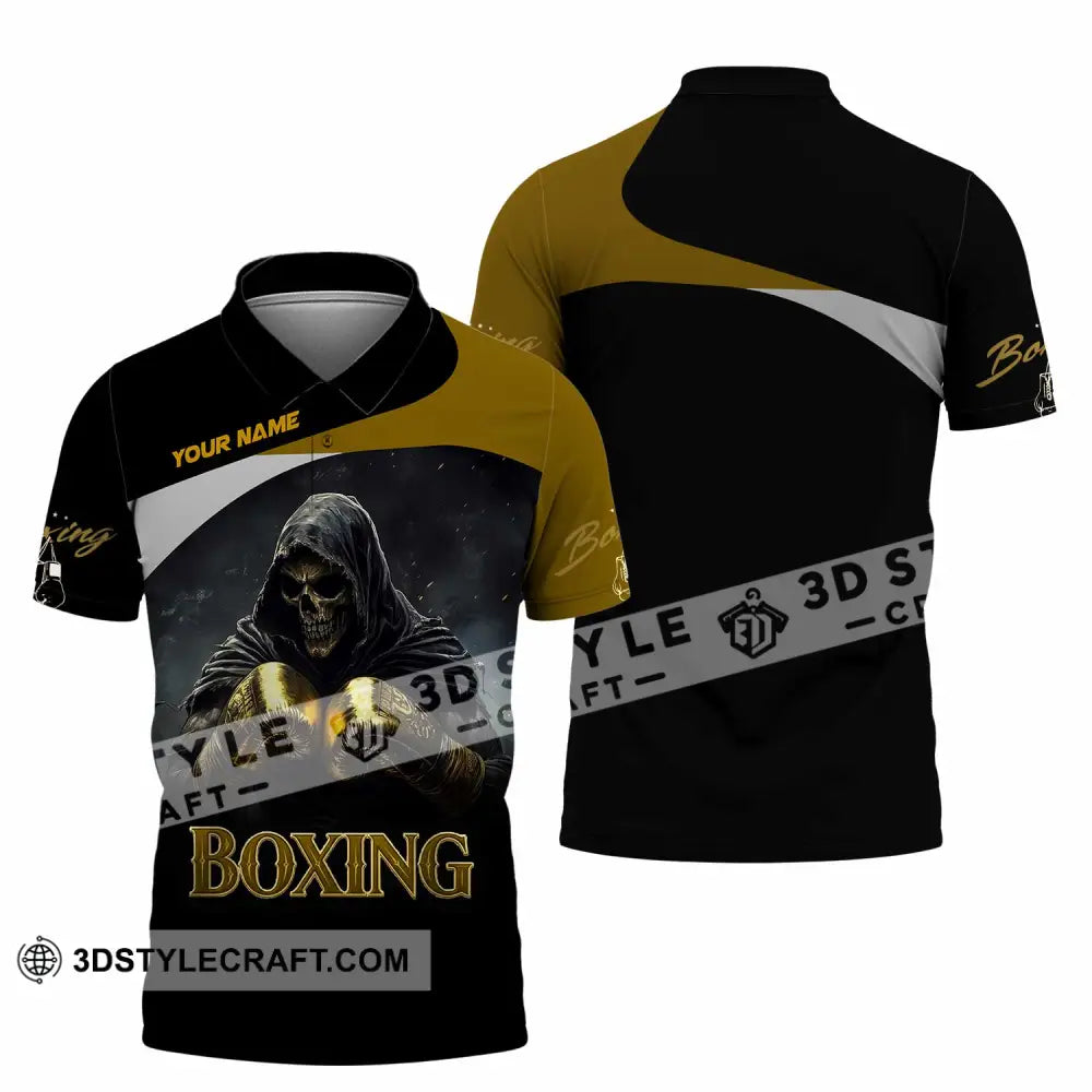 Unisex Shirt - Custom Boxing 3D Shirt Polo Shirt / S T-shirt