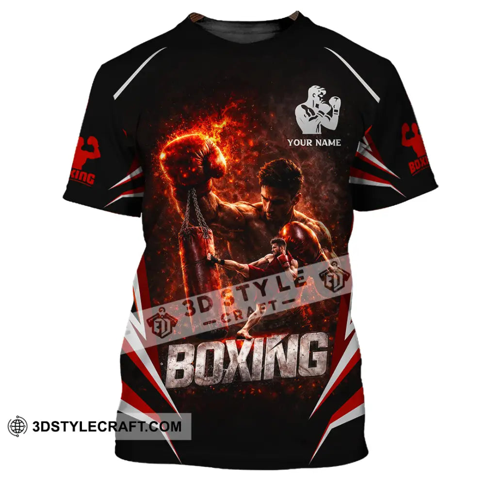 Unisex Shirt - Custom Boxing 3D Shirt T-Shirt / S T-shirt