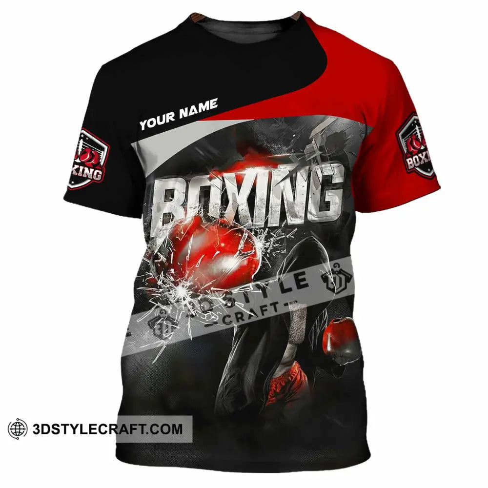 Unisex Shirt - Custom Boxing 3D Shirt T-Shirt / S T-shirt