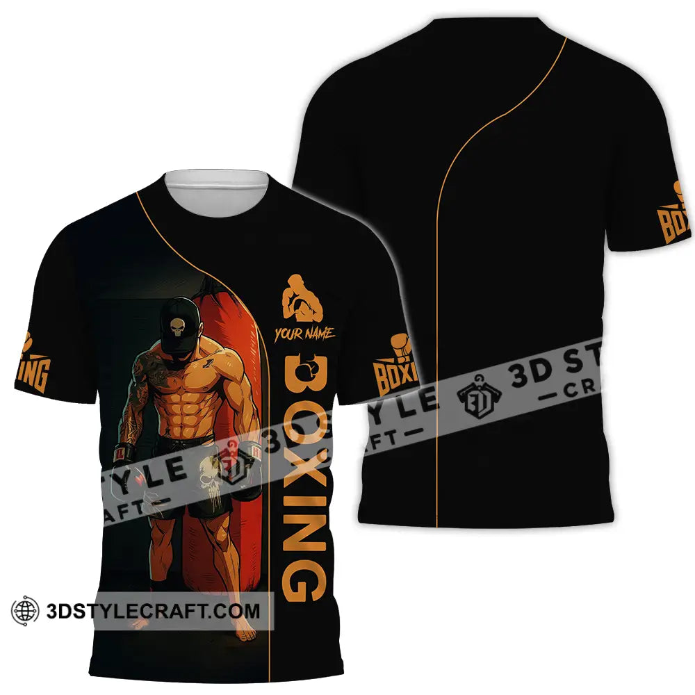 Unisex Shirt - Custom Boxing 3D Shirt T-Shirt / S T-shirt