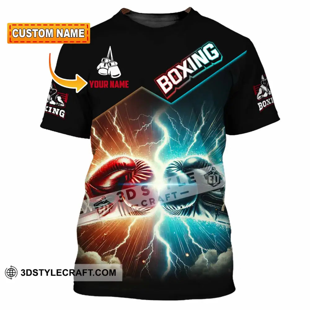 Unisex Shirt - Custom Boxing Lover Sport Shirt T-shirt