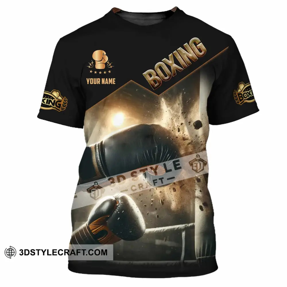 Unisex Shirt - Custom Boxing Lover Sport Shirt T-Shirt / S T-shirt