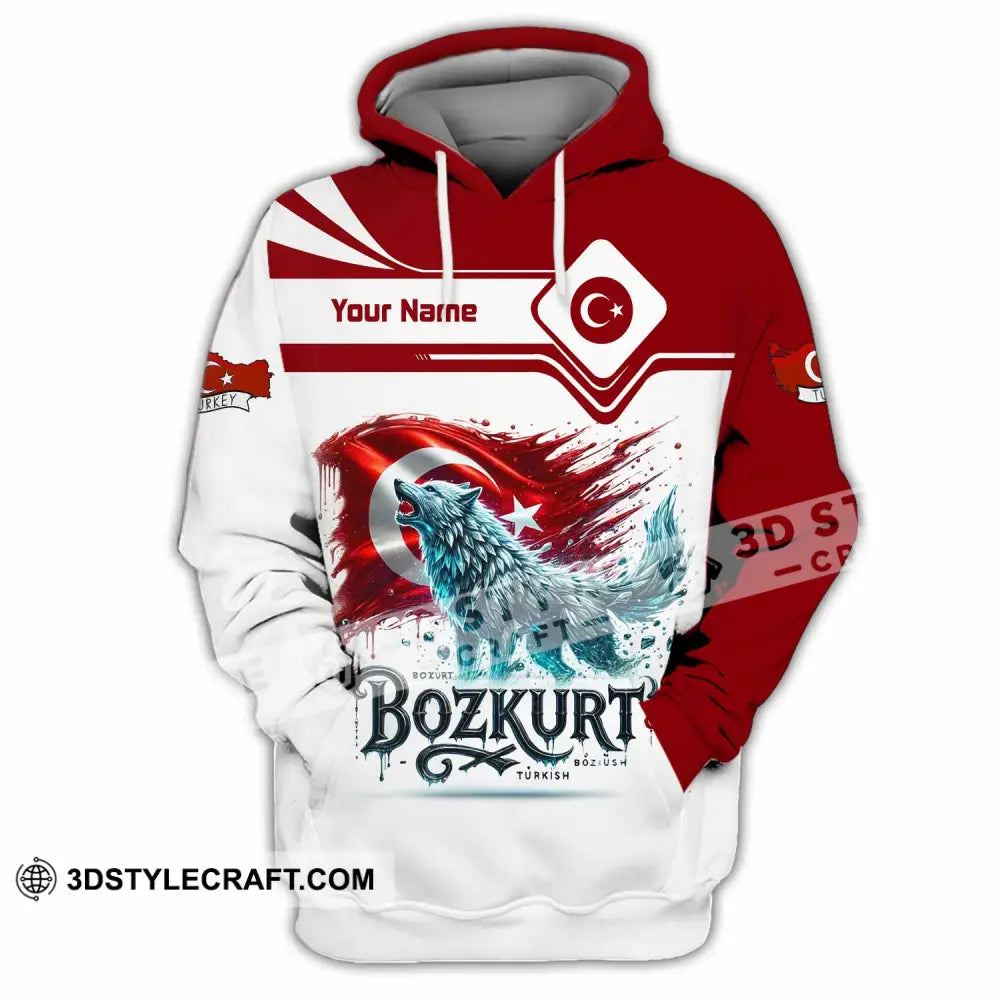 Unisex Shirt - Custom Bozkurt Shirt - Hoodie / S - T-shirt