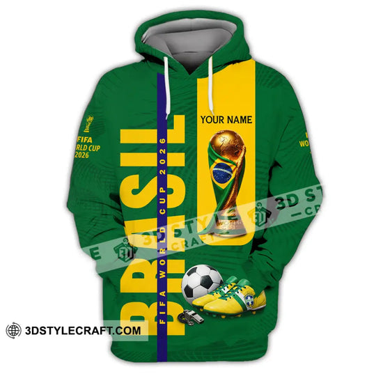 Unisex Shirt - Custom Brasil 3D Shirt style option 2