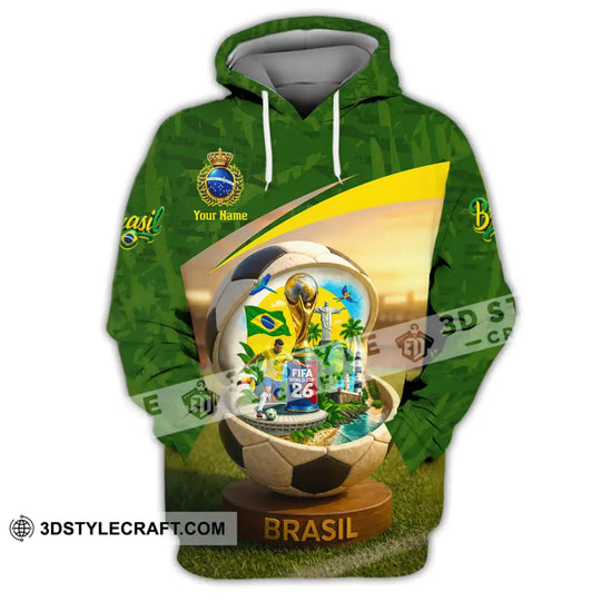 Unisex Shirt - Custom Brasil 3D Shirt style option 3