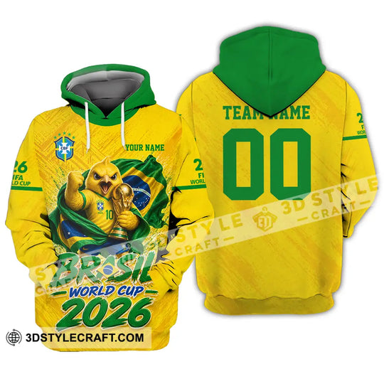 Unisex Shirt - Custom Brasil 3D Shirt style option 3