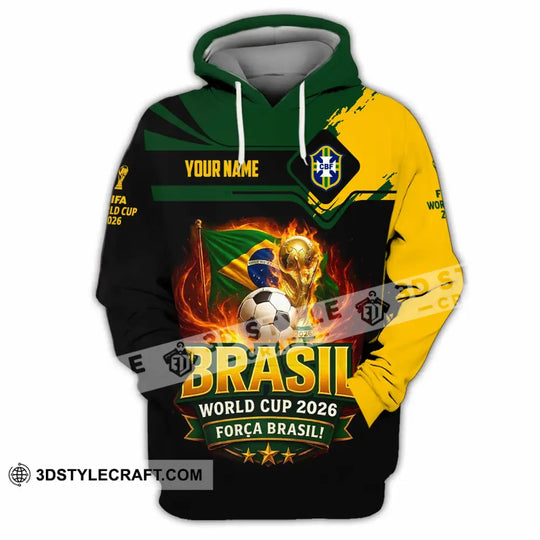 Unisex Shirt - Custom Brasil 3D Shirt style option 2