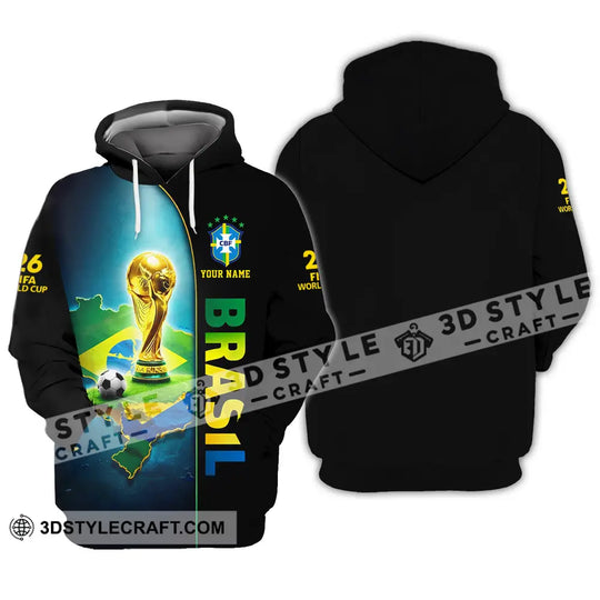Unisex Shirt - Custom Brasil 3D Shirt style option 3