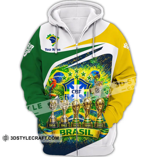 Unisex Shirt - Custom Brasil 3D Shirt style option 3