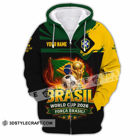 Unisex Shirt - Custom Brasil 3D Shirt style option 3