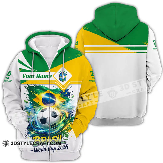 Unisex Shirt - Custom Brasil 3D Shirt style option 4