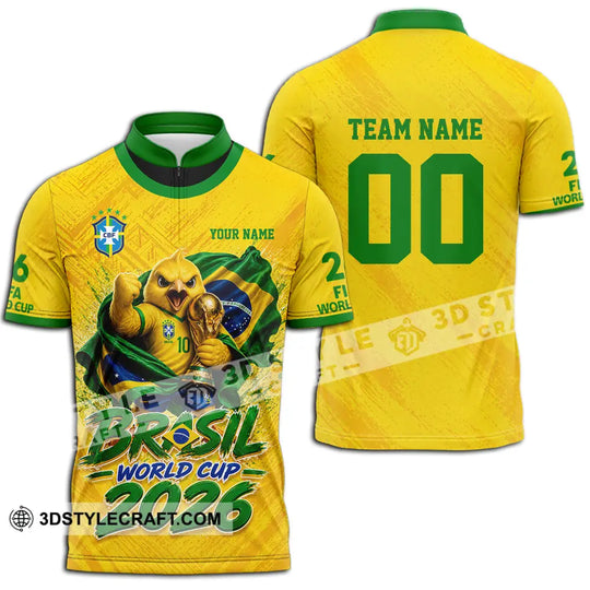 Unisex Shirt - Custom Brasil 3D Shirt style option 2