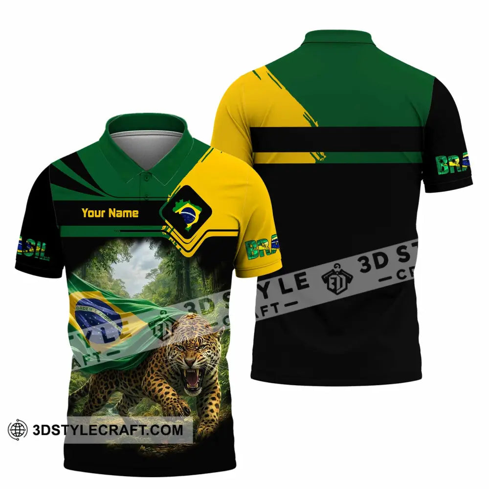 Unisex Shirt - Custom Brasil Shirt - Polo Shirt / S - T-shirt