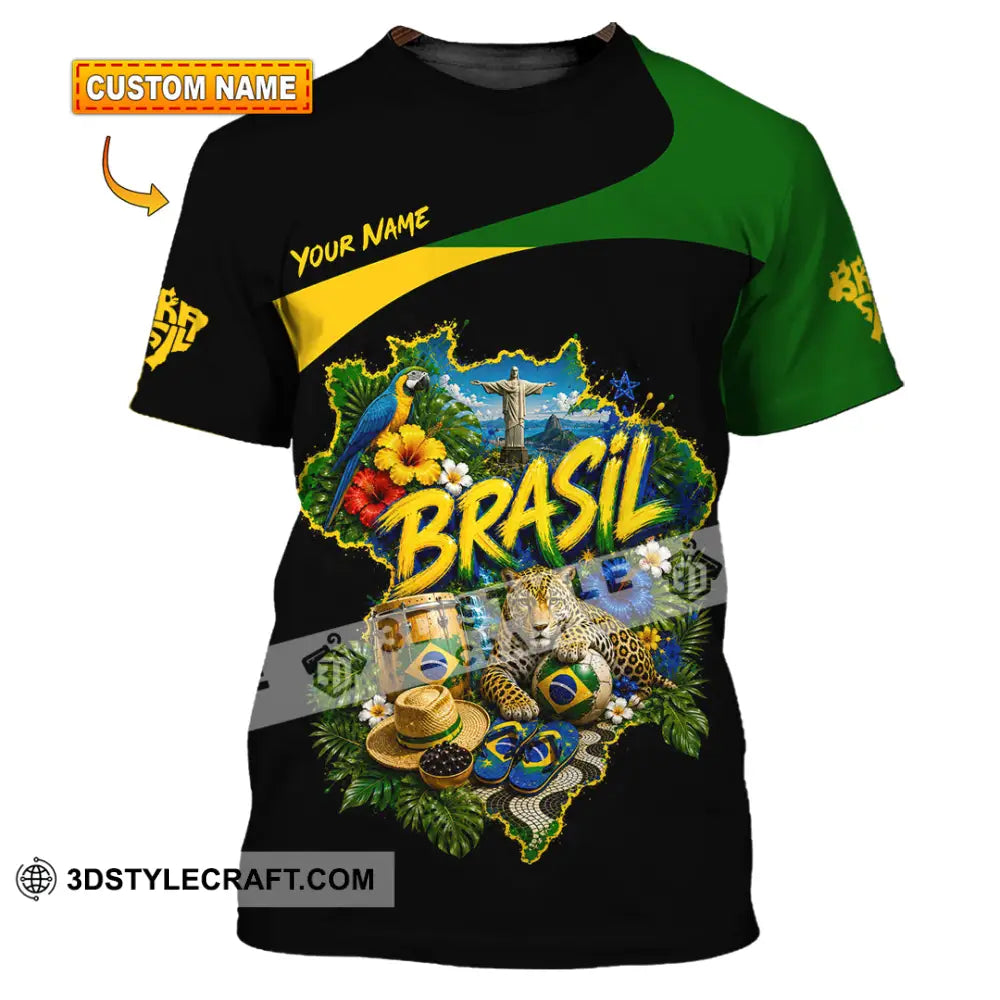 Unisex Shirt - Custom Brasil Shirt - T-shirt