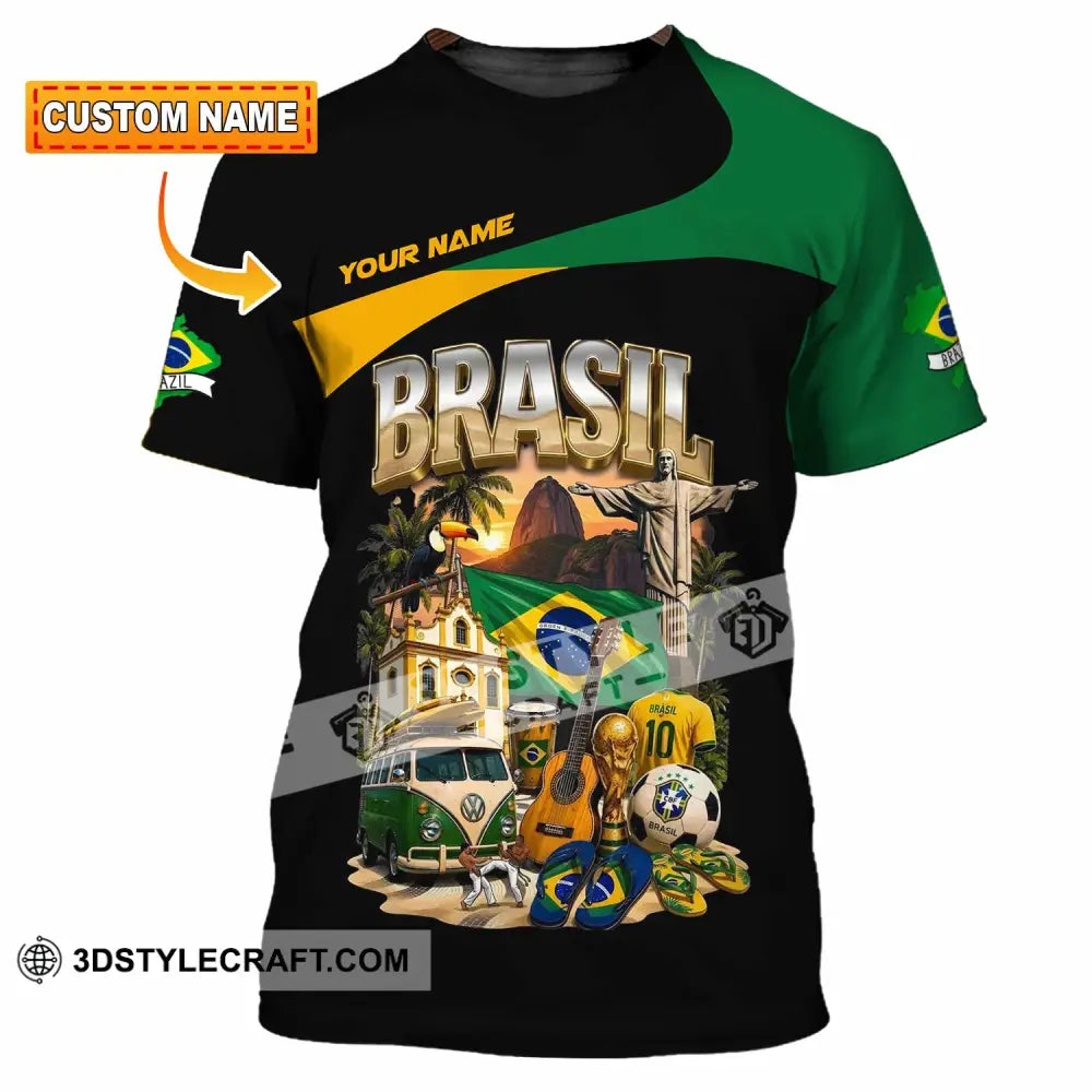 Unisex Shirt - Custom Brasil Shirt - T-shirt