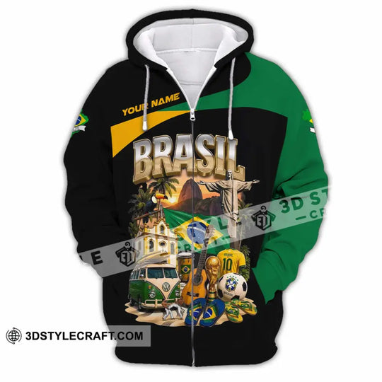 Unisex Shirt - Custom Brasil Shirt style option 3