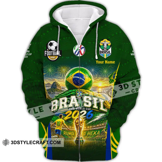 Unisex Shirt - Custom Brasil Shirt style option 3