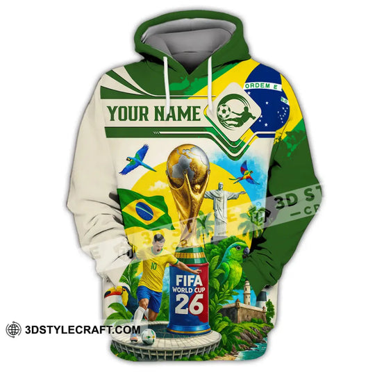 Unisex Shirt - Custom Brazil 3D Shirt style option 3
