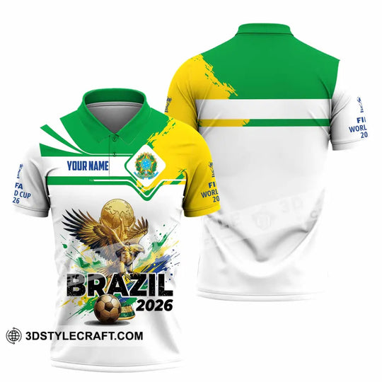 Unisex Shirt - Custom Brazil 3D Shirt style option 3
