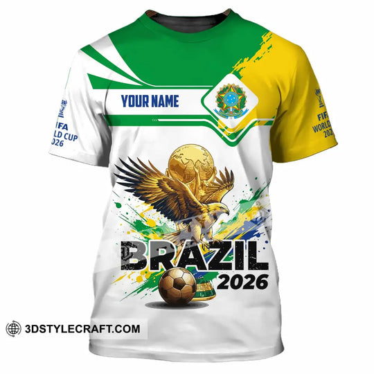Unisex Shirt - Custom Brazil 3D Shirt style option 4