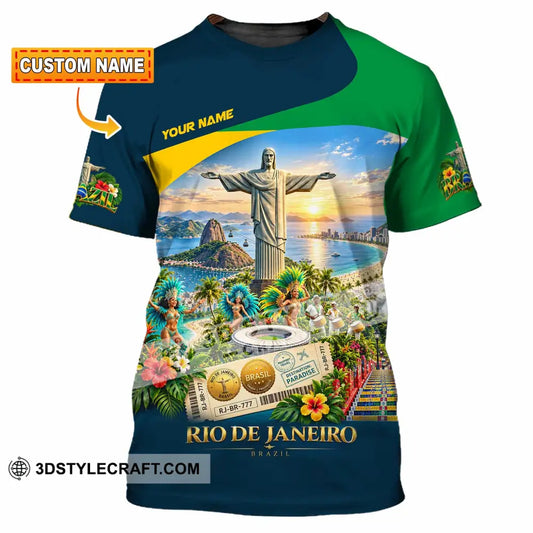 Unisex Shirt - Custom Brazil Shirt - T-shirt