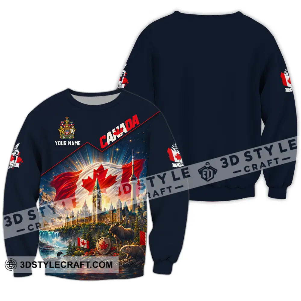 Unisex Shirt - Custom Canada Shirt - Long Sleeve / S - T-shirt