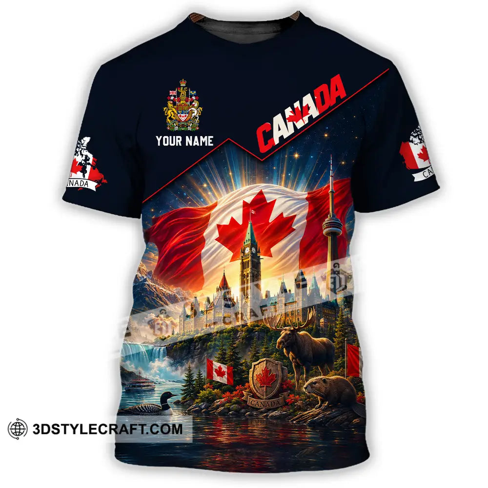 Unisex Shirt - Custom Canada Shirt - T-Shirt / S - T-shirt