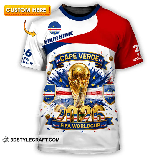 Unisex Shirt - Custom Cape Verde 3D Shirt style option 1