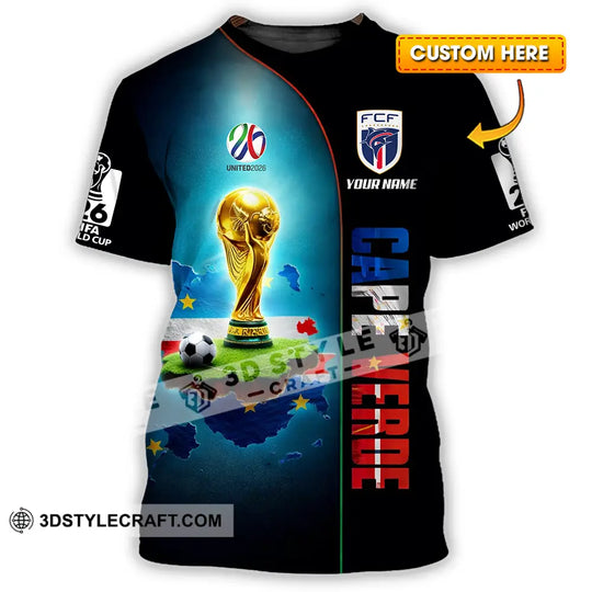 Unisex Shirt - Custom Cape Verde 3D Shirt style option 1